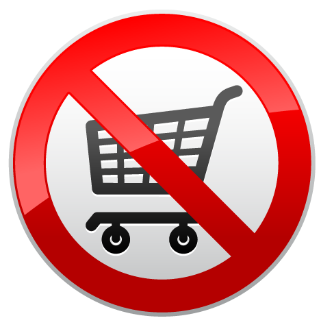 verbieten Sie Ihren Mitbewerbern werbung am Einkaufswagen